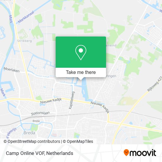 Camp Online VOF map