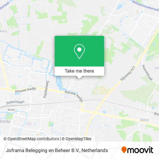 Joframa Belegging en Beheer B.V. map