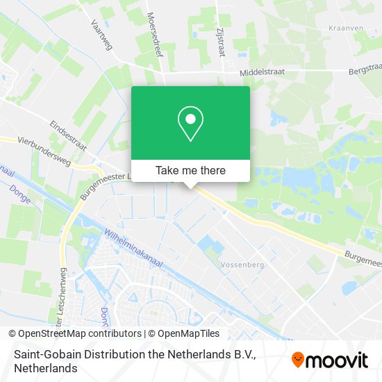 Saint-Gobain Distribution the Netherlands B.V. Karte