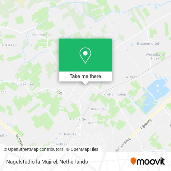 Nagelstudio la Majirel map