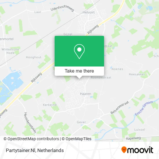 Partytainer.Nl map