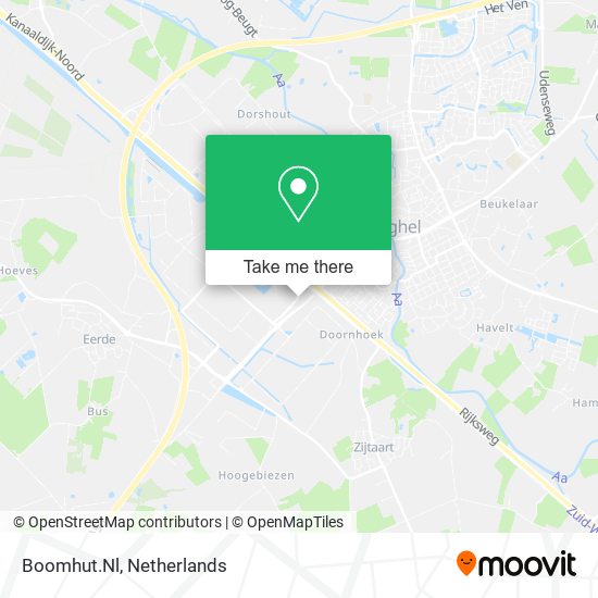 Boomhut.Nl map