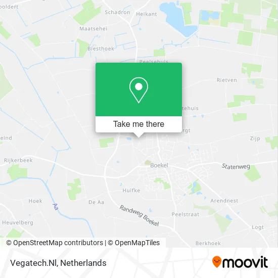 Vegatech.Nl map