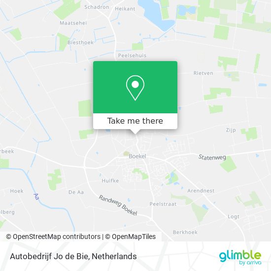 Autobedrijf Jo de Bie map