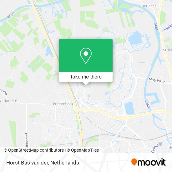 Horst Bas van der map