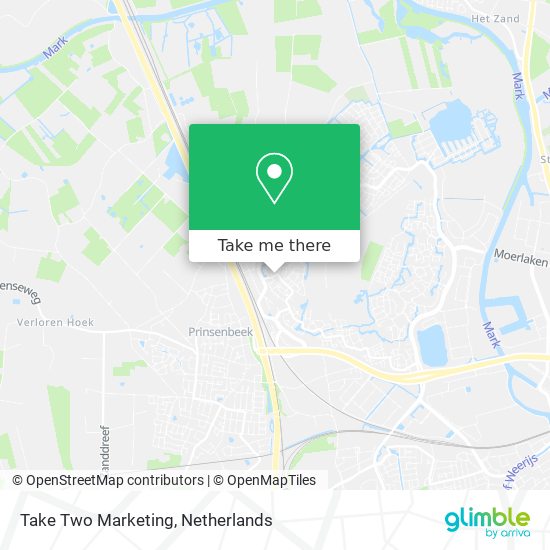 Take Two Marketing map