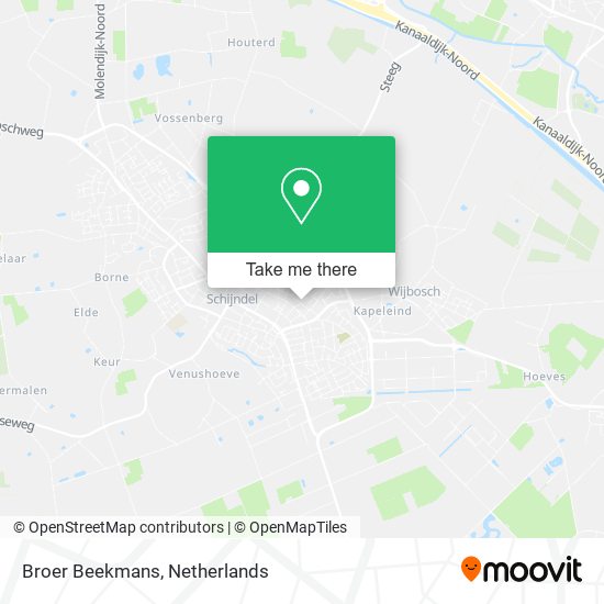 Broer Beekmans map