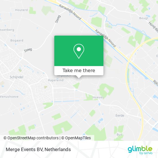 Merge Events BV map