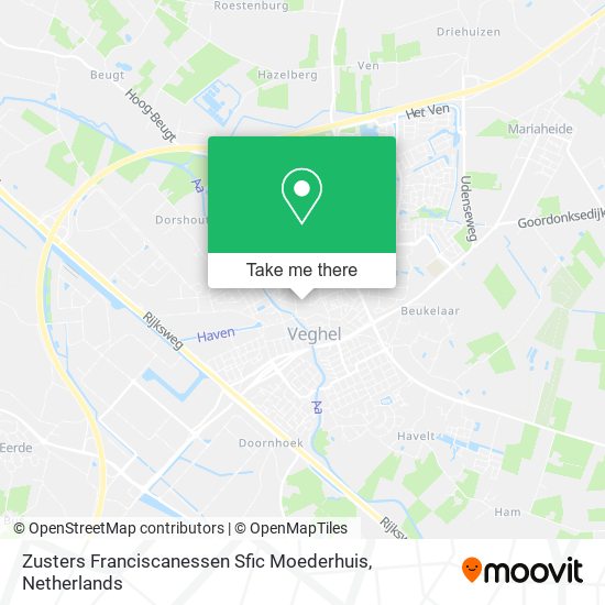 Zusters Franciscanessen Sfic Moederhuis map