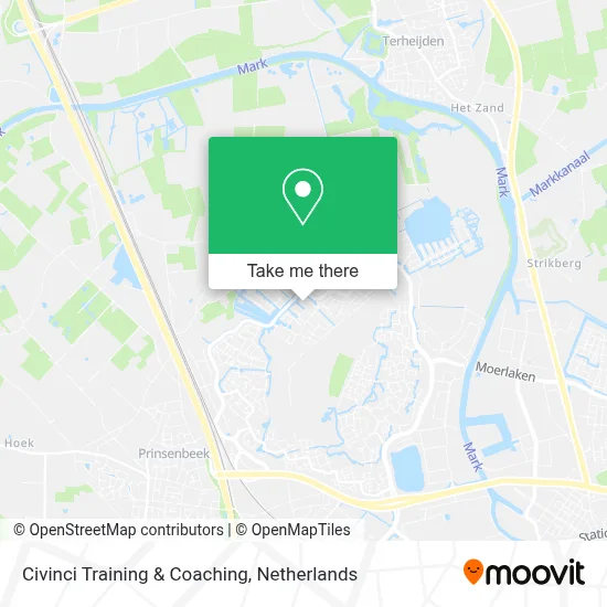 Civinci Training & Coaching map