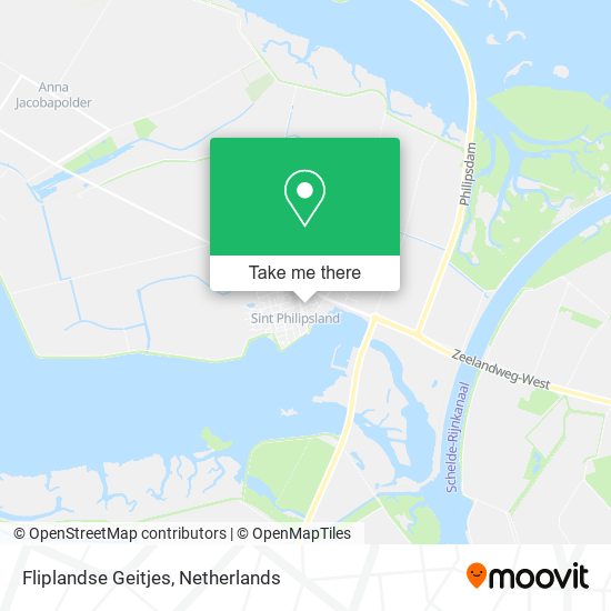 Fliplandse Geitjes map