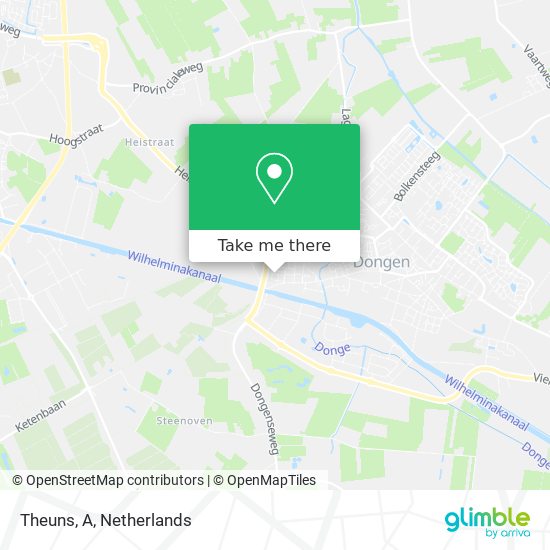 Theuns, A map