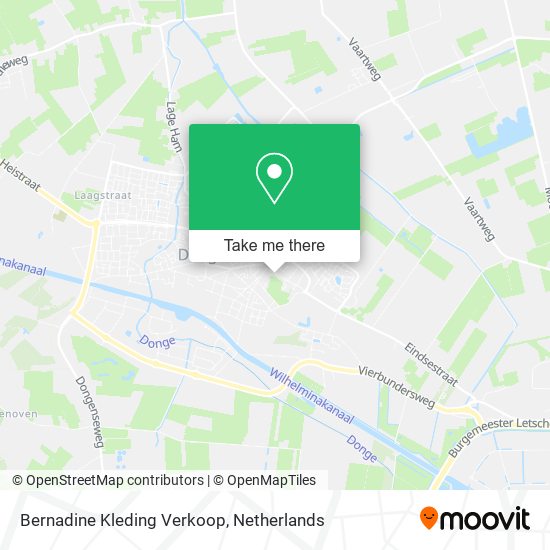 Bernadine Kleding Verkoop map