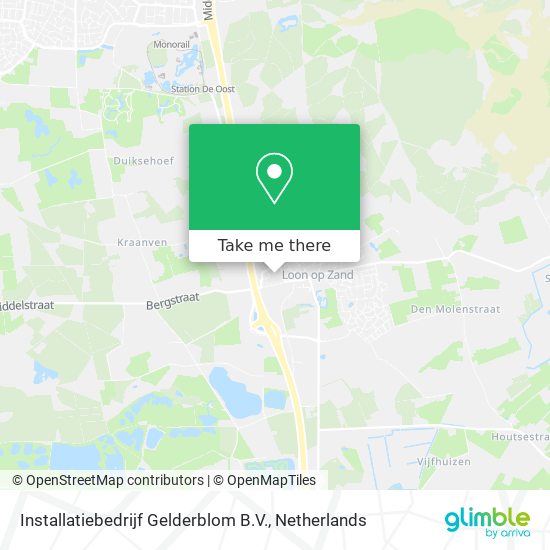 Installatiebedrijf Gelderblom B.V. Karte