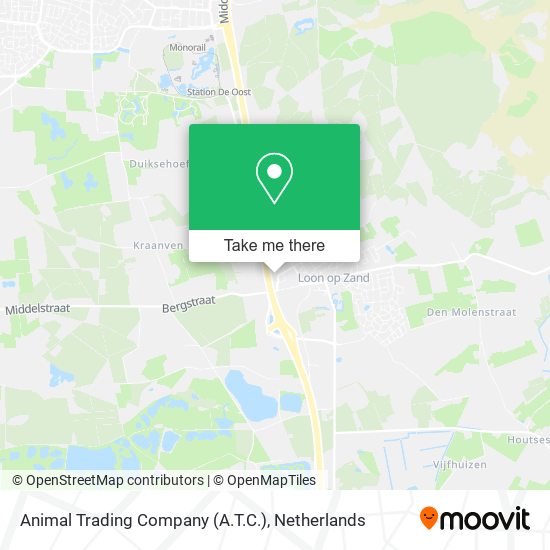 Animal Trading Company (A.T.C.) map