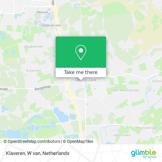 Klaveren, W van map