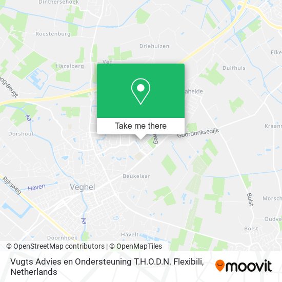 Vugts Advies en Ondersteuning T.H.O.D.N. Flexibili map