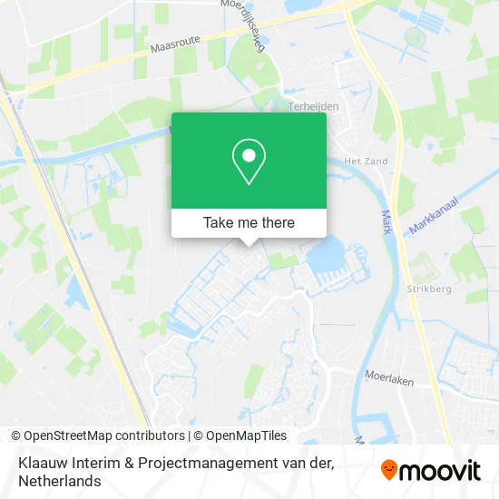 Klaauw Interim & Projectmanagement van der map