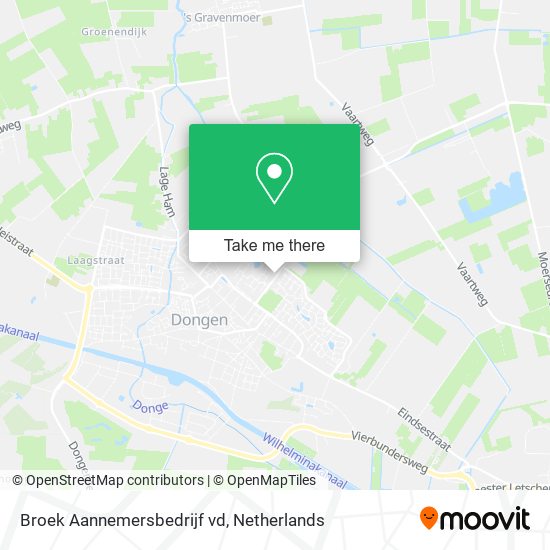 Broek Aannemersbedrijf vd map