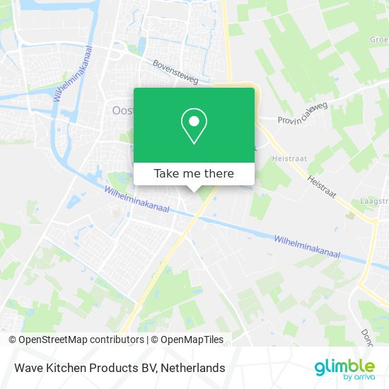 Wave Kitchen Products BV map