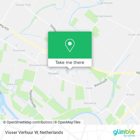 Visser Verhuur W map