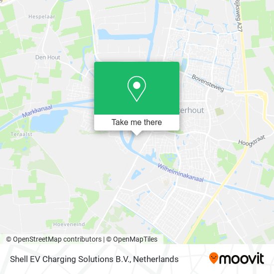 Shell EV Charging Solutions B.V. map