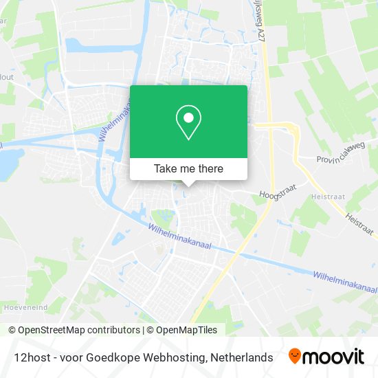 12host - voor Goedkope Webhosting Karte