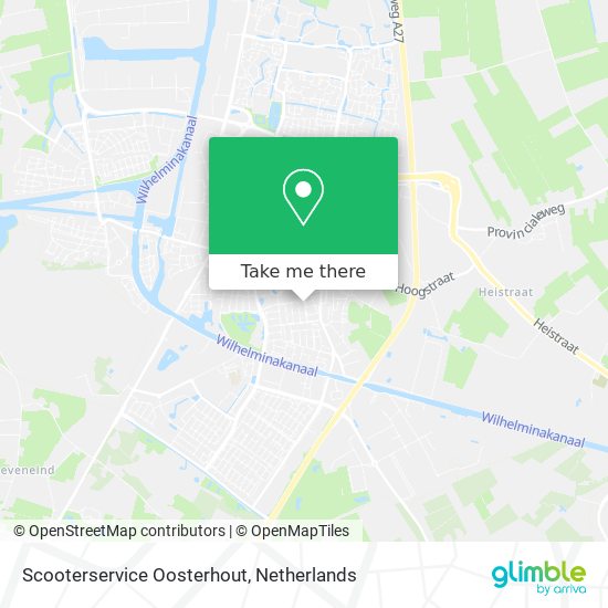 Scooterservice Oosterhout Karte