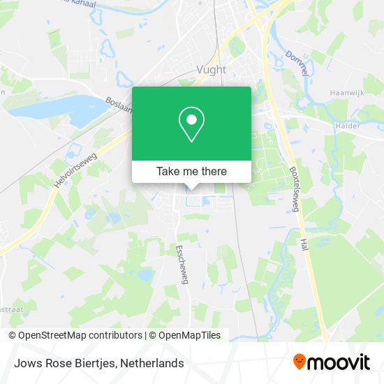 Jows Rose Biertjes map