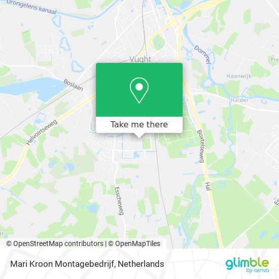 Mari Kroon Montagebedrijf Karte