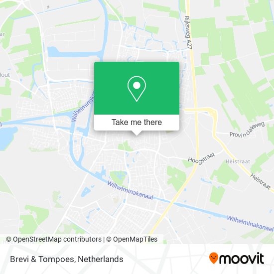 Brevi & Tompoes map