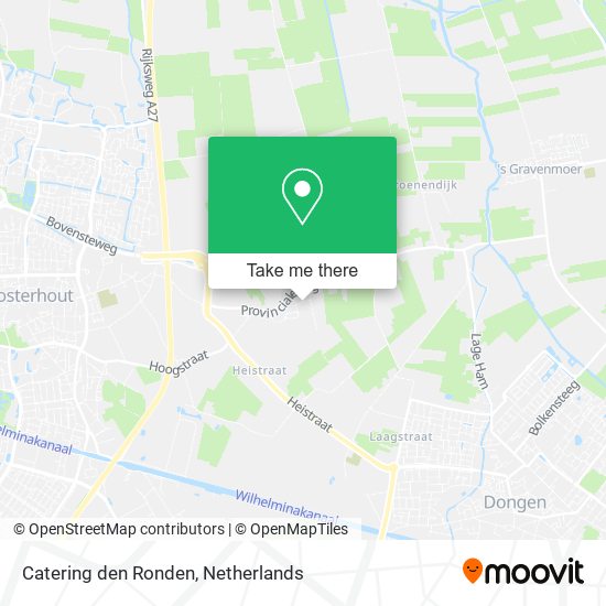 Catering den Ronden map