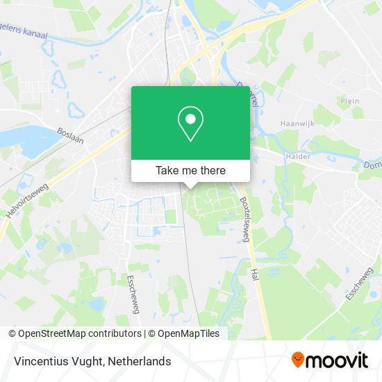 Vincentius Vught map