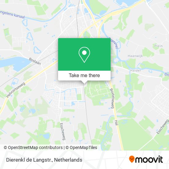 Dierenkl de Langstr. map