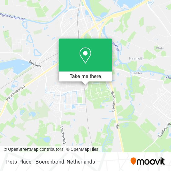 Pets Place - Boerenbond Karte