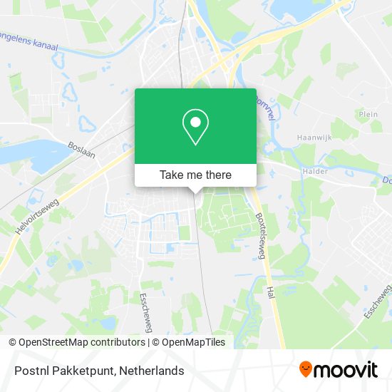 Postnl Pakketpunt Karte