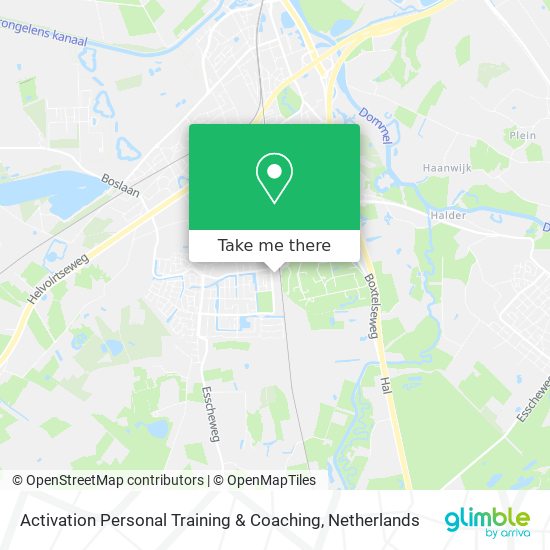 Activation Personal Training & Coaching map