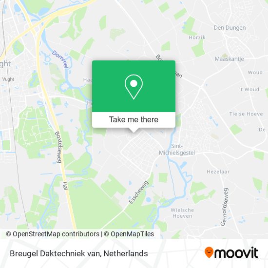 Breugel Daktechniek van map