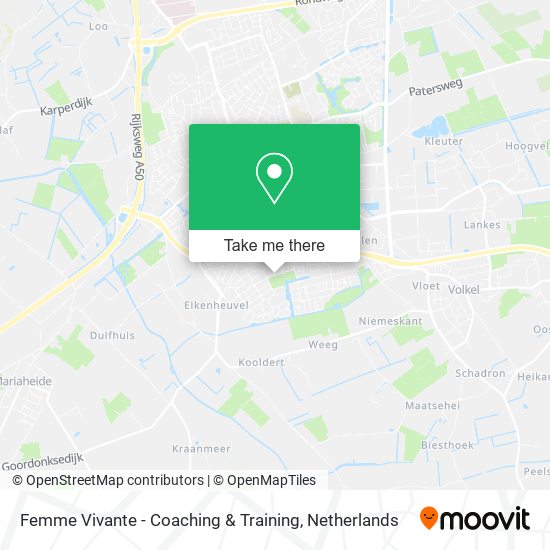 Femme Vivante - Coaching & Training map