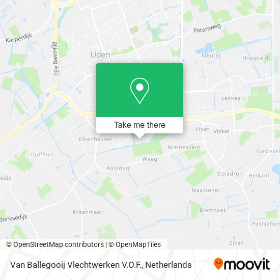 Van Ballegooij Vlechtwerken V.O.F. Karte