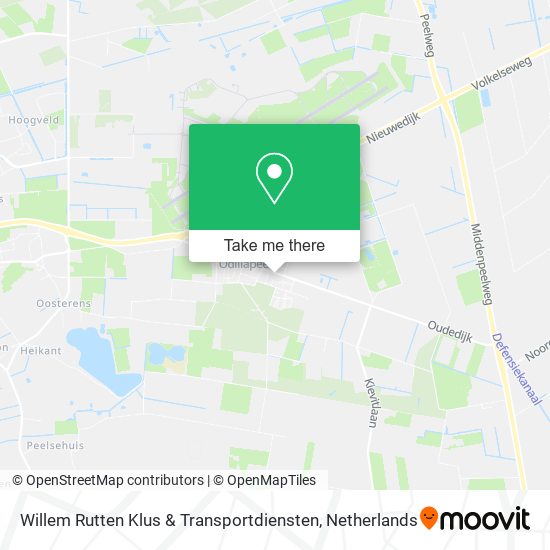 Willem Rutten Klus & Transportdiensten map