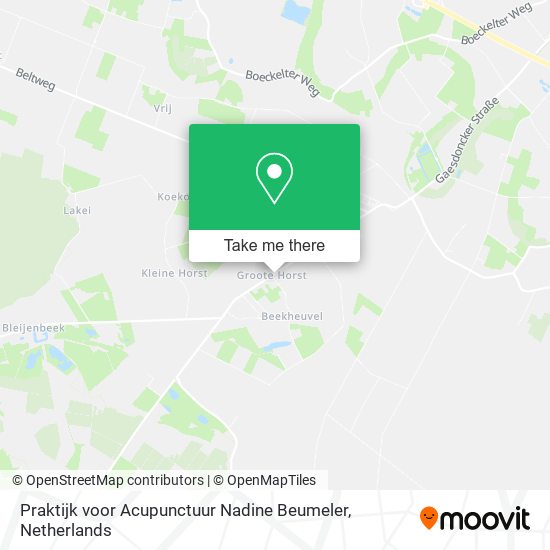 Praktijk voor Acupunctuur Nadine Beumeler map