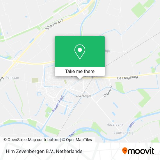 Him Zevenbergen B.V. map