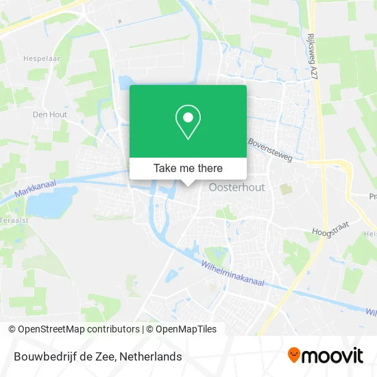 Bouwbedrijf de Zee map