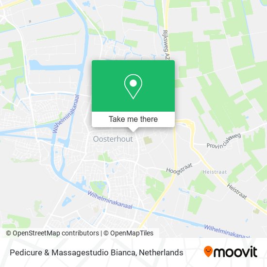 Pedicure & Massagestudio Bianca map