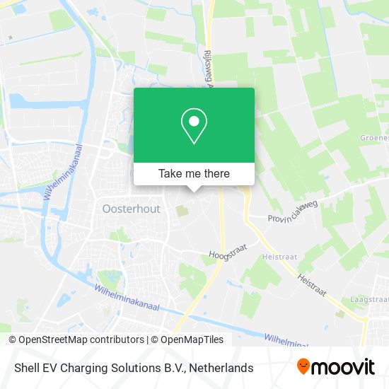 Shell EV Charging Solutions B.V. map