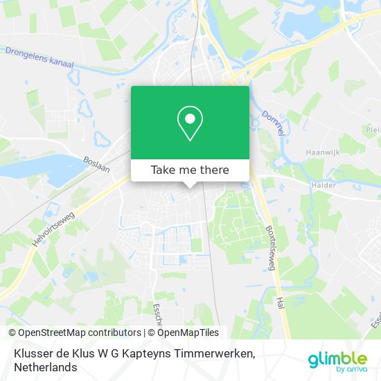 Klusser de Klus W G Kapteyns Timmerwerken map