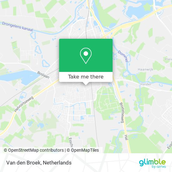 Van den Broek map