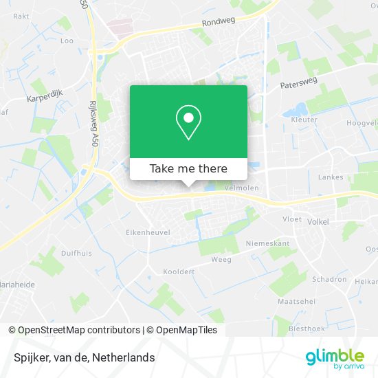 Spijker, van de map