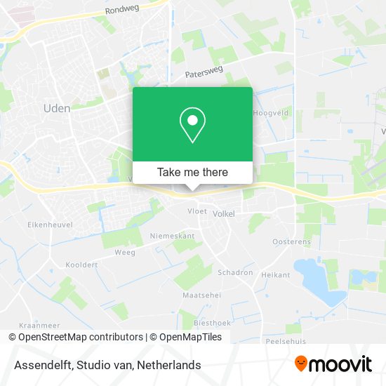 Assendelft, Studio van map